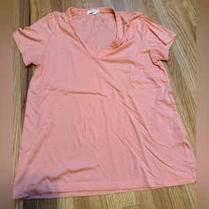 N Women's Rag and Bone V Neck Short Sleeve Tee